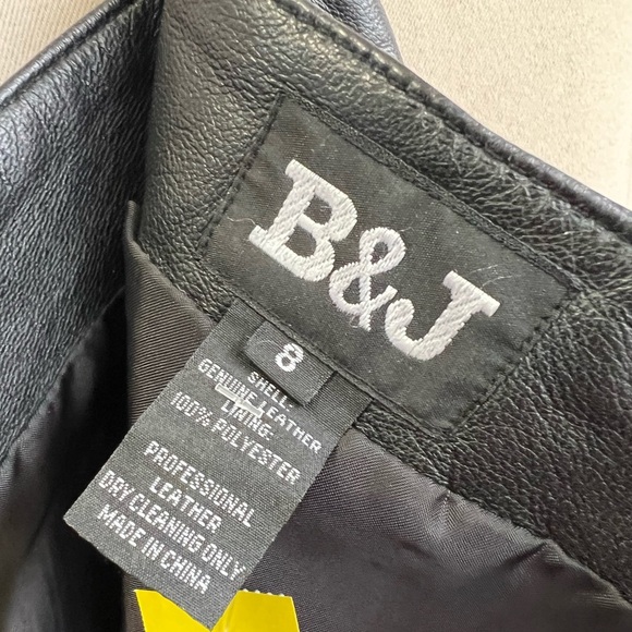 B&J High-rise Leather Pants - Picture 5 of 5